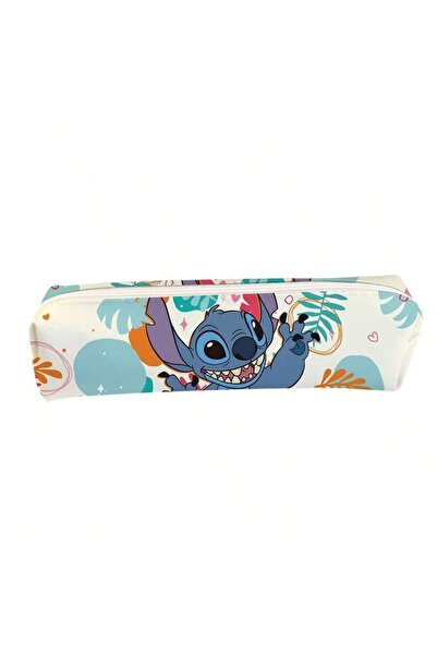 Choice3 One Size xin shu ye cartoon Stitch large capacity pencil case - Stitc...