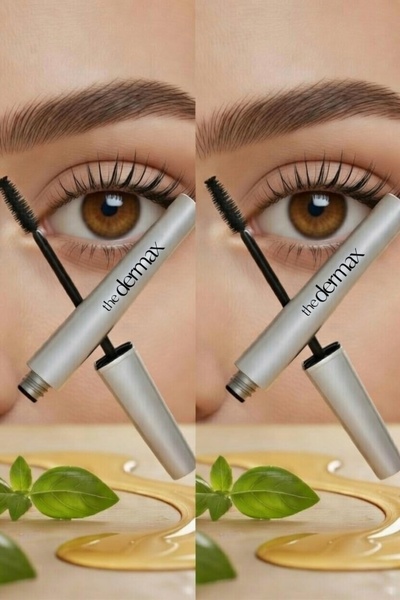 the dermax Eyebrow & Eyelash Care Serum, Containing Keratin, Vitamin E, and Natural Oil Organic Oil, 20 ml