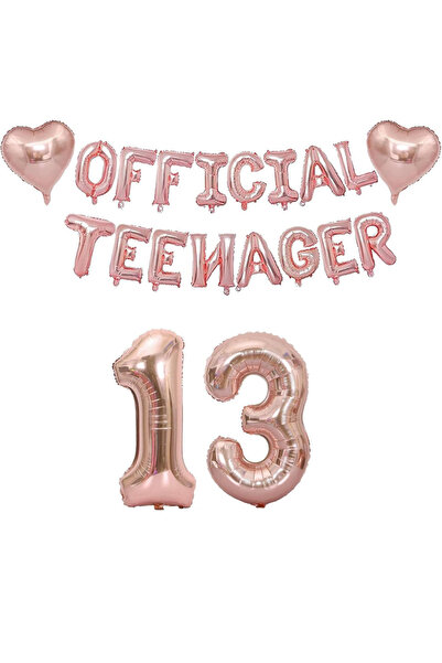 Choice rose gold 16inch Official Teenager Ballo Official Teenager 13 Birthday...