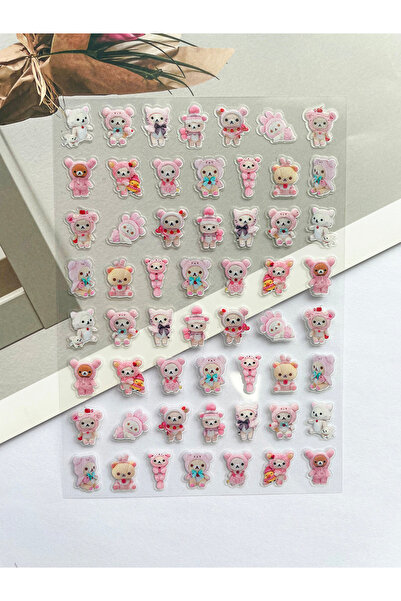 choice2 3 ملصقات صغيرة من مادة PVC على شكل خبز برسيم رباعي الأوراق من ريلاكوم...