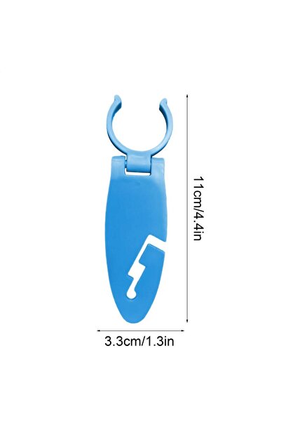 Choice مشبكان أزرقان للوح التجديف، مناسبان للتجديف بالكاياك، مشبك تثبيت قابل ...