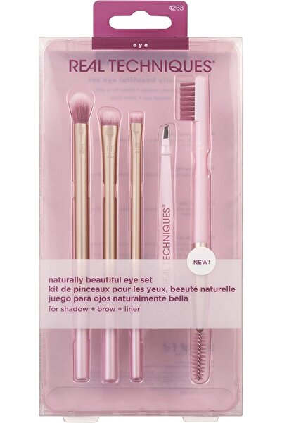 Generic Real Tech Naturally Beautiful Eye Makeup Brush Kit