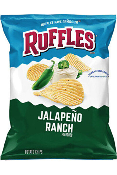 Ruffles رقائق بطاطس هالبينو رانش 184.2 غرام