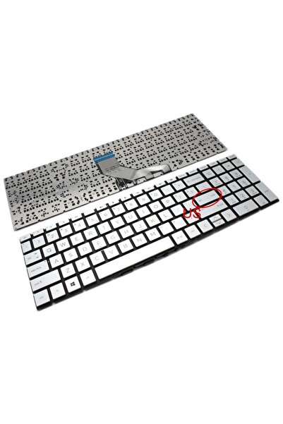 HP Tastatura Argintie Pavilion 5-CS layout US fara rama enter mic