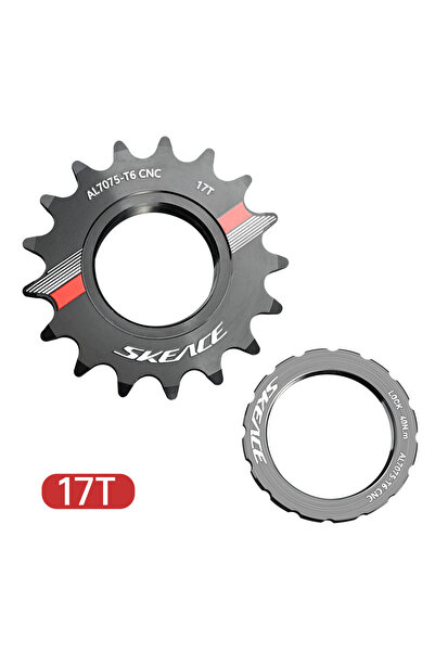 Choice4 ترس كاسيت دراجة هوائية SKEACE 17T أحادي السرعة، تروس 14T 15T 16T 17T ...