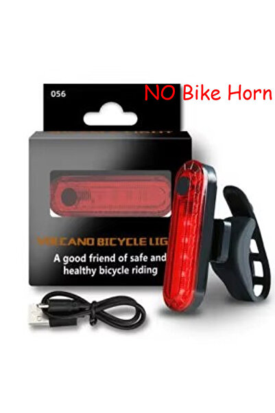 Choice1 USB C-NO Bike Horn USB Rechargeable Bike LED Front Light With Cycling...