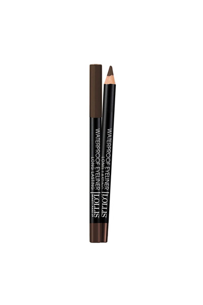 Lollis Water-Resistant Eyeliner 103 Warm Brown