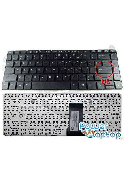 HP Keyboard ProBook 430 G1 US layout without small enter frame