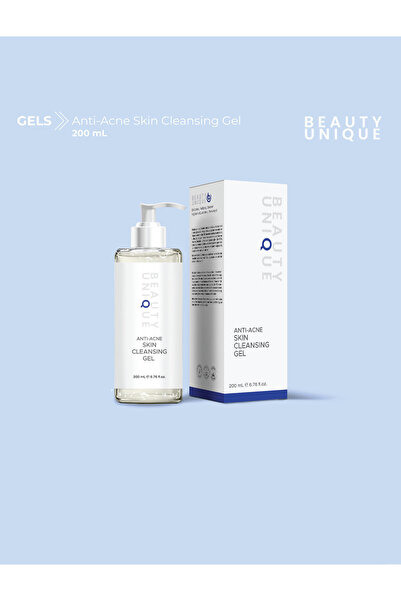 BEAUTY UNIQUE Anti-Acne and Oil Balancing Cleansing Gel / Anti-Acne Skin Clea...