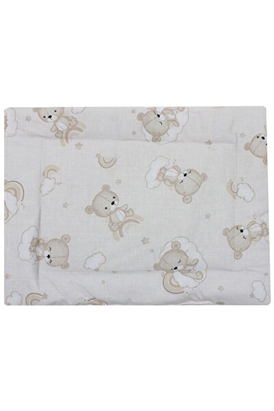 PRICHINDEL Slim Pillow, Cotton, Cream Bear on Cloud, 37 x 28 cm