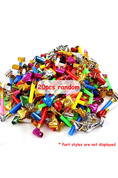 Choice1 20pcs 20-120pcs Long Nosed Whistle Creative Party Sounding Atmosphere...