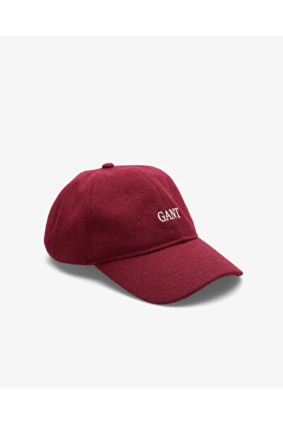 Gant Unisex Bordo Standart Fit Şapka