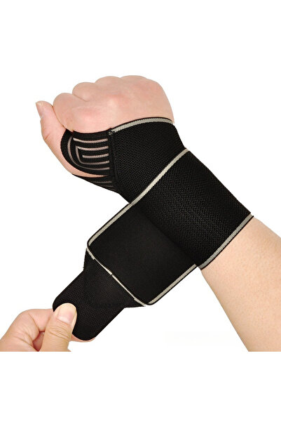 Choice grey Adjustable Wrist Brace Bandage Perfect Women Men Support Wrap Str...