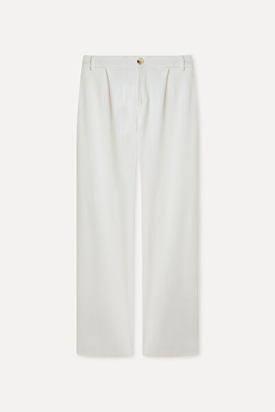 Mudo Wide Leg Pleated Pants
