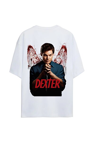 SVART WEAR Тениска Декстър с принт, унисекс, овърсайз, 100% памук