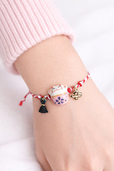 EL YAPIMI Martenitch Lucky Cat Bracelet