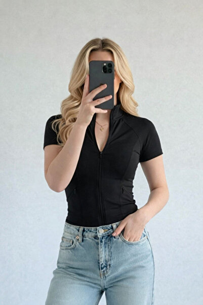 Gofeel Range Fermuarlı Spor Bluz