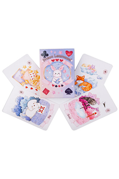 Choice مجموعة أوراق التارو لينورماند TN23N رانا سايكيك دريم، 42 قطعة، مجموعة ...