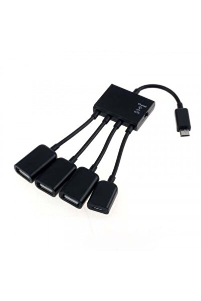 Other موزع USB ثلاثي المنافذ مع مدخل Micro USB