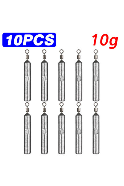 Choice3 أسطوانة وزن ١٠ غرامات، ١٠ قطع، أوزان صيد ١٠ قطع، ٣.٥ غرام، ٥ غرامات، ...