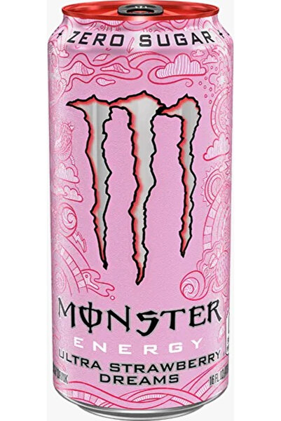 Monster Energy ألترا ستروبيري دريمز خالي من السكر ٥٠٠ مل × ١٢