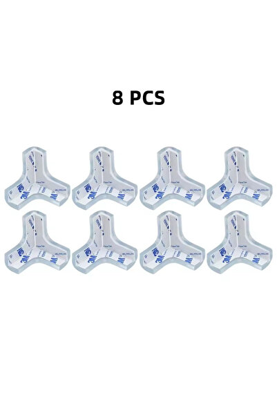 Choice3 8 قطع من واقي زوايا الطاولة من السيليكون على شكل حرف T لحماية حواف ال...