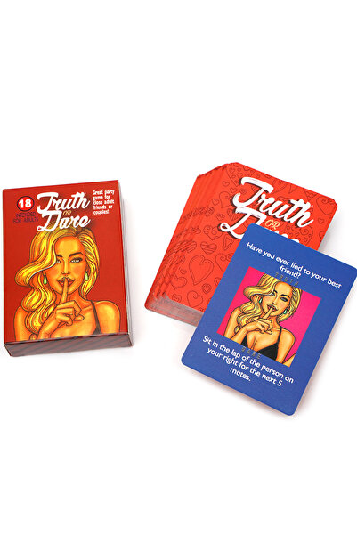 Choice Light Grey Truth Or Dare Card 100 Questi Fun Party Game for Adults or ...