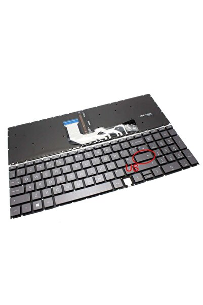 HP Tastatura Maro Envy x360 15-EE iluminata layout US fara rama enter mic