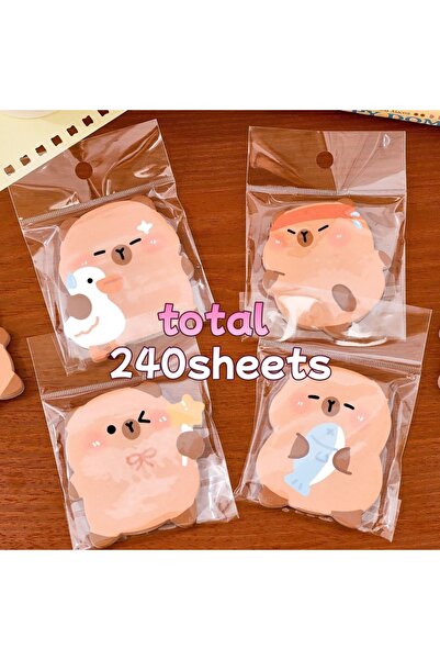 Choice5 mixed-240sheets 60/240sheets Sticky Notes for Students Cute N Times C...