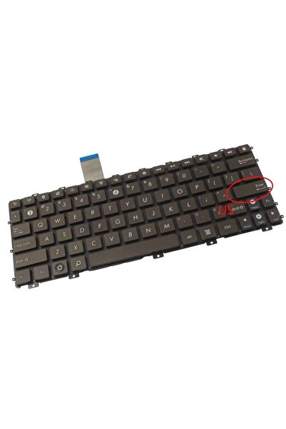 ASUS Кафява клавиатура Eee PC 1018P US layer без малка рамка за въвеждане