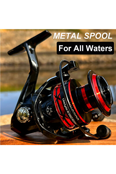 Choice3 بكرة صيد دوارة من سلسلة 2000 مصنوعة من سبائك الألومنيوم عالية القوة، ...