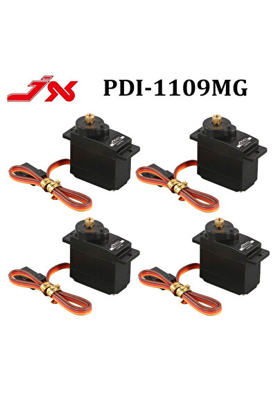 Choice 4 قطع PDI-1109MG 4 قطع JX Servo PDI-1109MG 9 جرام 2.5 كجم Metal Gear D...