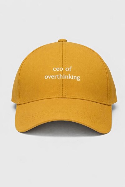 sf collection Unisex Ceo of Overthinking Printed Sports Hat – Adjustable Cott...