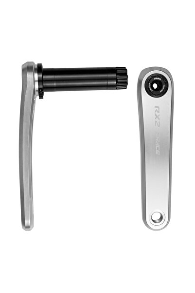 Choice4 ذراع تدوير ZRACE RX2 فضي اللون بطول 170 مم للدراجات الهوائية على الطر...