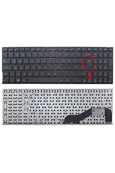 ASUS X540LA UK layout keyboard without large enter frame