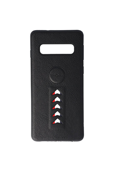 SEP Leather Arrow Samsung Galaxy S10 Case Black