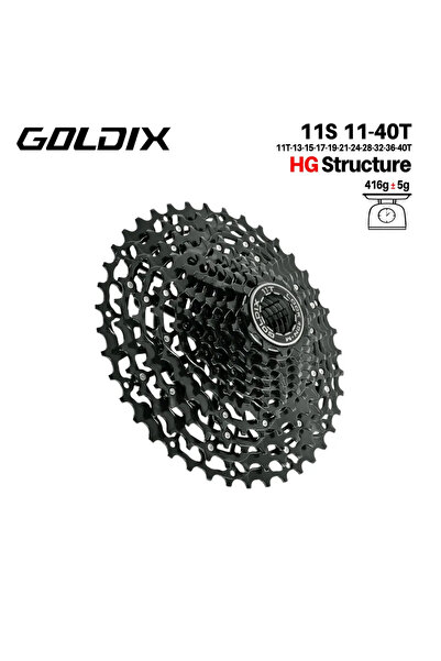 Choice18 11 Speed 11T-40T GOLDIX Ultralight Bicycle Cassette Freewheel Carbon...
