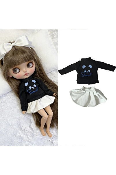 choice2 Sweet Bear For Blythe Doll Outfit Clothing Princess Lace Maid Skirt S...