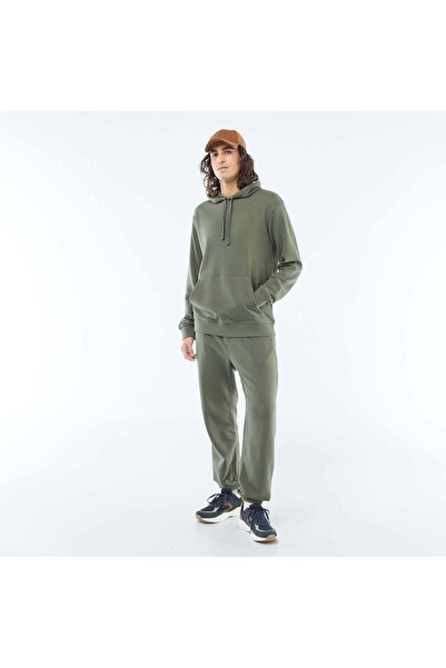 KIABI Solid French Terry Joggers GREEN