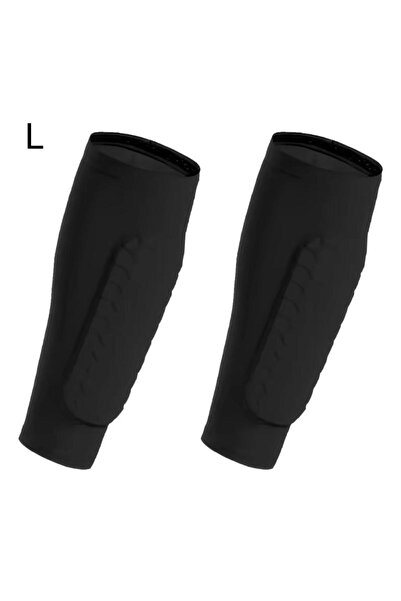 choice2 واقي ساق أسود مقاس L مع حشوة على شكل خلية نحل، وبنطال تزلج لحماية ربل...