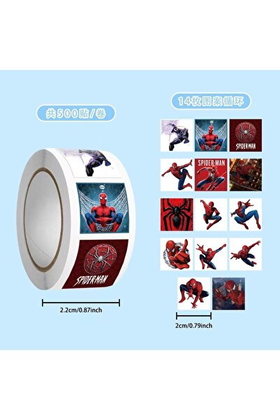 Choice ٥٠٠ قطعة ٤٨٨ قطعة ملصقات سبايدرمان للزينة: تصاميم نابضة بالحياة للهوات...