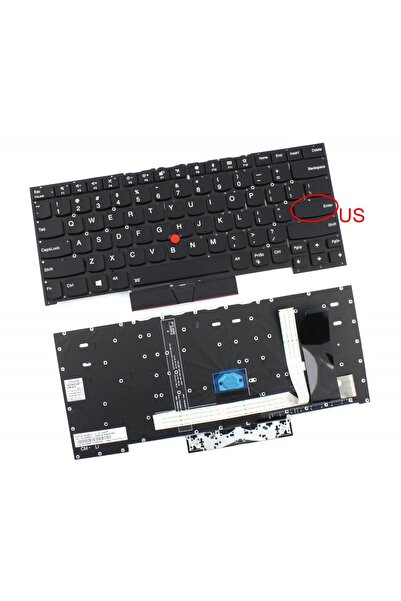 LENOVO Illuminated PK131A21100 keyboard US layout without small enter frame