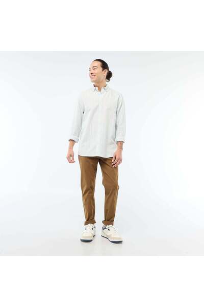 KIABI Slim-fit chinos BROWN