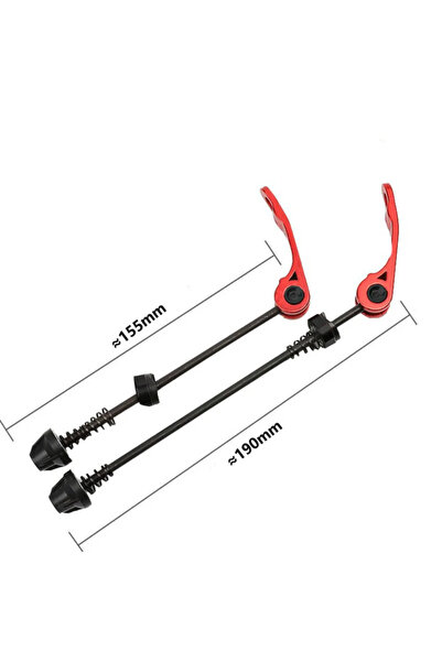 Choice1 محور دراجة AZ-Red سريع الفك، محور سريع الفك، محاور عالمية سريعة الفك لـ