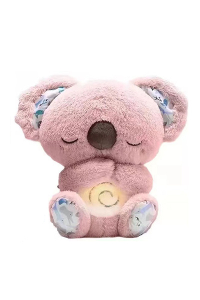 Choice1 دمية كوالا وبري من بي آند كادلي مع ضوء ليلي ناعم وموسيقى هادئة ومحاكا...