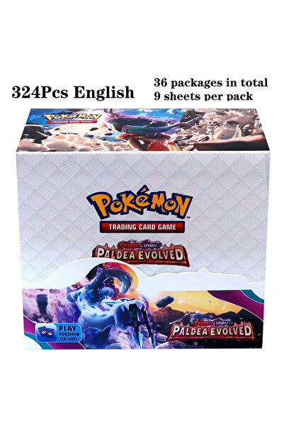 Choice16 صندوق بوكيمون تي سي جي: شاينينغ فيتس، أسود، 324 قطعة/صندوق، صندوق مع...