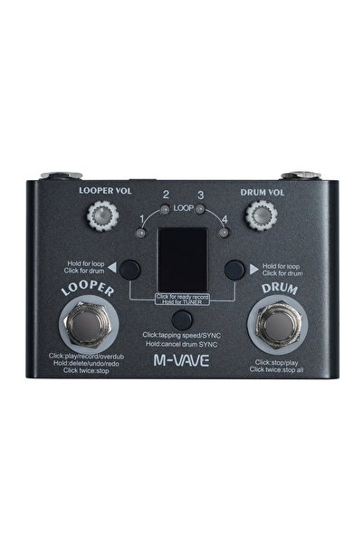 Choice آلة الطبول LOST TEMPO M-VAVE Lost Tempo V2 مع دواسة التسجيل الحلقي، جه...