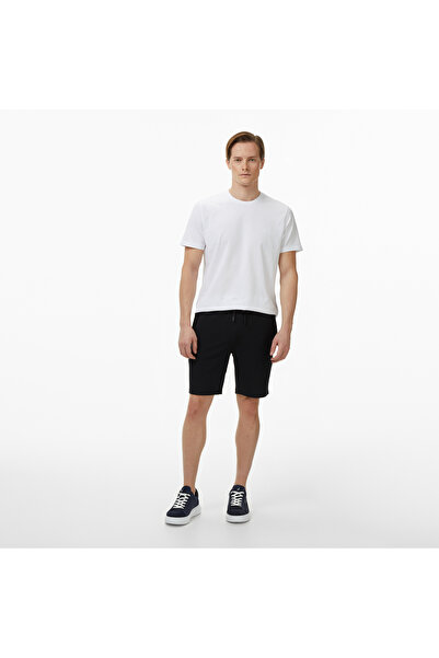 Nautica Erkek Siyah Regular Fit Şort