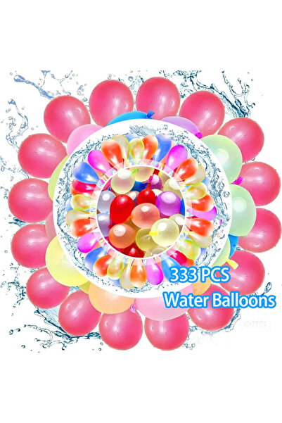Choice1 333PCS(9 bunch) 111/333Pcs Water Balloons Bombs Rapid Filling Splashi...