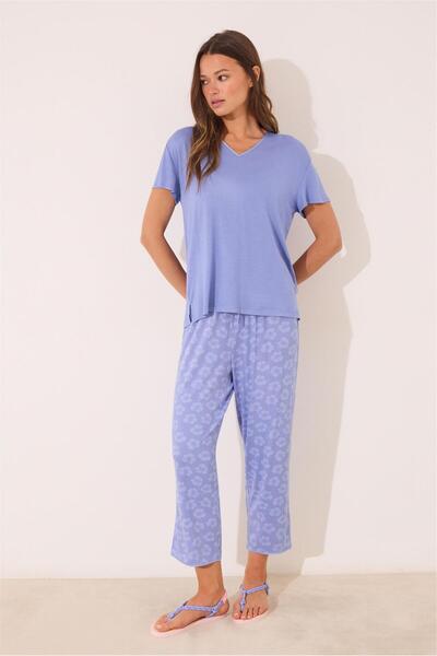 Perspective Women Secret Blue Pajama Set